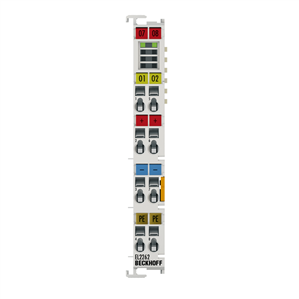 Beckhoff EL2262 EtherCAT Terminal, 2-channel digital output, 24 V DC, 05 A, oversampling