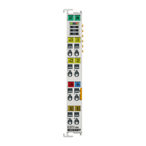 Beckhoff EL3751-0004 EtherCAT Terminal, 1-channel analog input, temperature, RTD (Pt100), 24 bit, 10 ksps