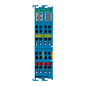 Beckhoff ELX3184 EtherCAT Terminal, 4-channel analog input, current, 4…20 mA, 16 bit, single-ended, HART, Ex i Turkiye