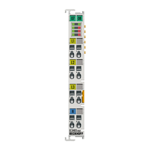 Beckhoff EL3483-0060 EtherCAT Terminal, 3-channel analog input, mains monitor, 480 V AC, 24 bit, with analog values Turkiye