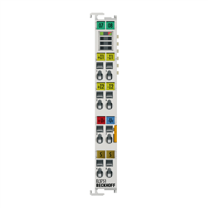 Beckhoff EL3751 EtherCAT Terminal, 1-channel analog input, multi-function, 24 bit, 10 ksps