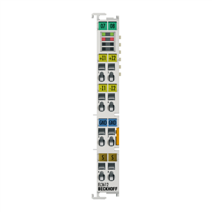 Beckhoff EL3612 EtherCAT Terminal, 2-channel analog input, current, 0…20 mA, 24 bit, high-precision Turkiye