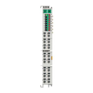 Beckhoff EL3318 EtherCAT Terminal, 8-channel analog input, temperature, thermocouple, 16 bit Turkiye