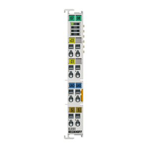 Beckhoff EL3101 EtherCAT Terminal, 1-channel analog input, voltage, ±10 V, 16 bit, differential Turkiye