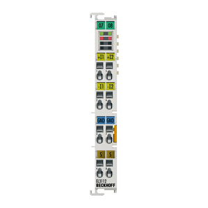 Beckhoff EL3112 EtherCAT Terminal, 2-channel analog input, current, 0…20 mA, 16 bit, differential Turkiye