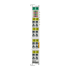 Beckhoff EL3114 EtherCAT Terminal, 4-channel analog input, current, 0…20 mA, 16 bit, differential Turkiye