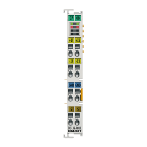 Beckhoff EL3112-0011 EtherCAT Terminal, 2-channel analog input, current, ±20 mA, 16 bit, differential Turkiye