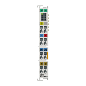 Beckhoff EL3001 EtherCAT Terminal, 1-channel analog input, voltage, ±10 V, 12 bit, single-ended