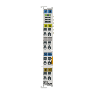 Beckhoff EL4102 EtherCAT Terminal, 2-channel analog output, voltage, 0…10 V, 16 bit
