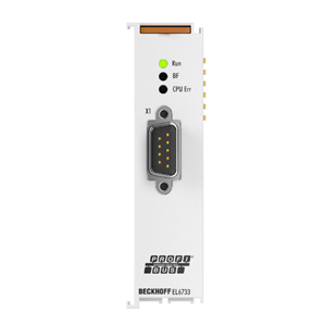 Beckhoff EL6733 EtherCAT Terminal, 1-channel communication interface, PROFIBUS, master/slaveNew Turkiye