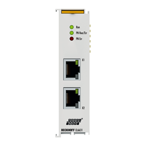 Beckhoff EL6631 EtherCAT Terminal, 2-port communication interface, PROFINET RT, controller Turkiye