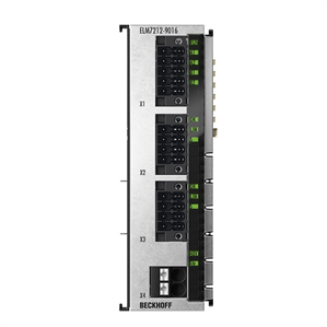 Beckhoff ELM7212-9016 EtherCAT Terminal, 2-channel motion interface, servomotor, 48 V DC, 45 A, OCT, STO, TwinSAFE Logic Turkiye