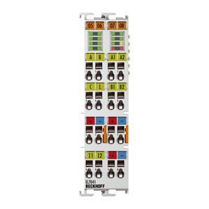Beckhoff EL7041 EtherCAT Terminal, 1-channel motion interface, stepper motor, 48 V DC, 5 A, with incremental encoder