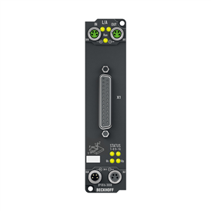 Beckhoff EP1816-3008 EtherCAT Box, 16-channel digital input, 24 V DC, 10 µs, D-sub, 2 x 3-axis accelerometers Turkiye