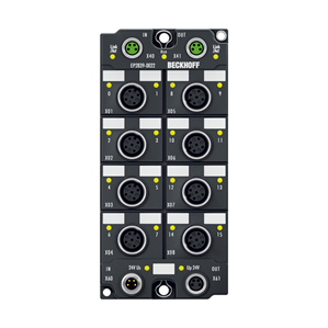 Beckhoff EP2839-0022 EtherCAT Box, 16-channel digital output, 24 V DC, 05 A, M12, with diagnostics Turkiye