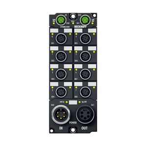 Beckhoff EP2038-0042 EtherCAT Box, 8-channel digital output, 24 V DC, 2 A, M12, with diagnostics Turkiye