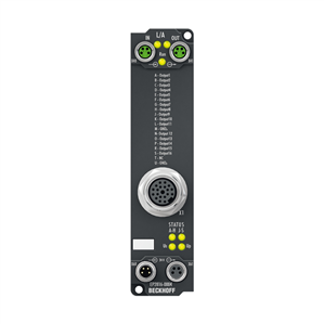 Beckhoff EP2816-0004 EtherCAT Box, 16-channel digital output, 24 V DC, 05 A, M16 Turkiye