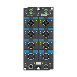 Beckhoff EPX3158-0022 EtherCAT Box, 8-channel analog input, current, 4…20 mA, 16 bit, single-ended, M12, Ex i Turkiye