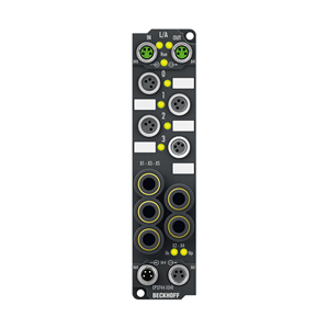 Beckhoff EP3744-1041 EtherCAT Box, 4-channel analog input + 8-channel digital combi, pressure, 0…7000 hPa (0…+7 bar), M8 Turkiye