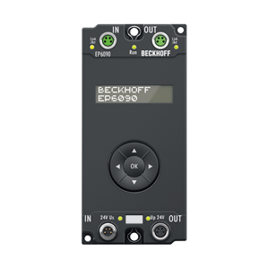 Beckhoff EP6090-0000 EtherCAT Box, display with navigation switch, operating hours counter Turkiye