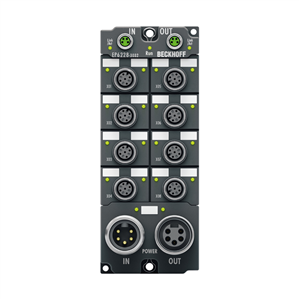 Beckhoff EP6228-3032 EtherCAT Box, 8-channel communication interface, IO-Link, master, Class B, M12 Turkiye