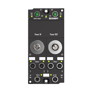Beckhoff EP9214-0024 EtherCAT Box, 4/4-channel power distribution, for EtherCAT Box modules, M12, L-codedNew Turkiye