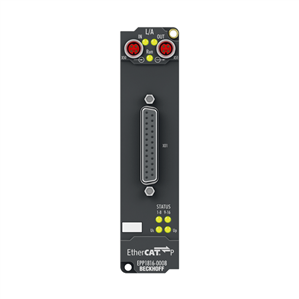 Beckhoff EPP1816-0008 EtherCAT P Box, 16-channel digital input, 24 V DC, 10 µs, D-sub