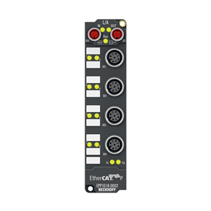 Beckhoff EPP1018-0002 EtherCAT P Box, 8-channel digital input, 24 V DC, 10 µs, M12 Turkiye