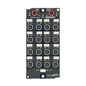 Beckhoff EPP1819-0021 EtherCAT P Box, 16-channel digital input, 24 V DC, 10 µs, M8 Turkiye