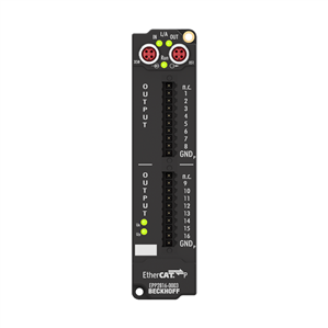 Beckhoff EPP2816-0003 EtherCAT P Box, 16-channel digital output, 24 V DC, 05 A, IP20 connectorNew Turkiye