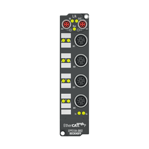 Beckhoff EPP3184-0802 EtherCAT P Box, 4-channel analog input, current, 4…20 mA, 16 bit, single-ended, M12, HART Turkiye