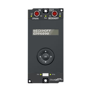 Beckhoff EPP6090-0000 EtherCAT P Box, display with navigation switch, operating hours counter Turkiye