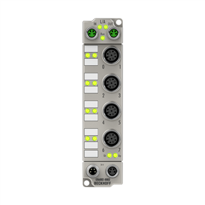 Beckhoff ER6002-0002 EtherCAT Box, 2-channel communication interface, serial, RS232/RS422/RS485, M12, zinc die-cast Turkiye