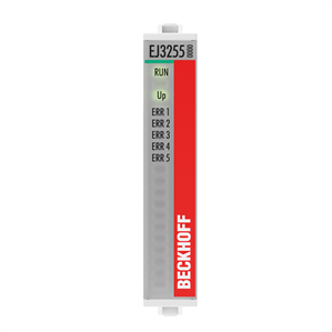 Beckhoff EJ3255 EtherCAT plug-in module, 5-channel analog input, potentiometer, 300 Ω…50 kΩ, 16 bit Turkiye