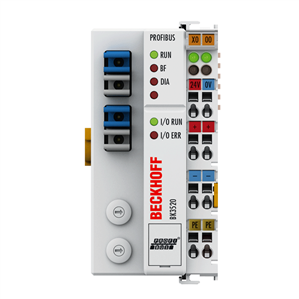 Beckhoff BK3520 PROFIBUS Economy plus Bus Coupler, fiber optic Turkiye