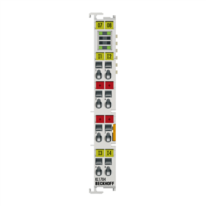 Beckhoff KL1704 Bus Terminal, 4-channel digital input, 120…230 V AC, 10 ms