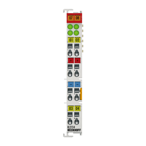 Beckhoff KL2134 Bus Terminal, 4-channel digital output, 24 V DC, 05 A, reverse voltage protection Turkiye