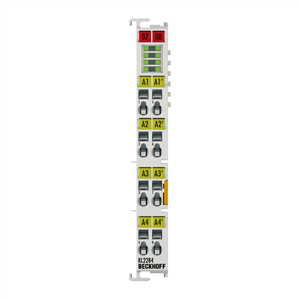 Beckhoff KL2284 Bus Terminal, 4-channel digital output, reverse switching, 24 V DC, 2 A