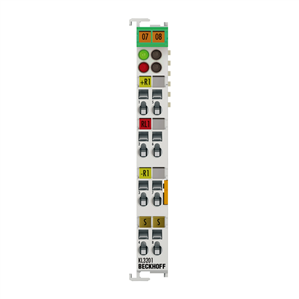 Beckhoff KL3201 Bus Terminal, 1-channel analog input, temperature, RTD (Pt100), 16 bit