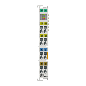 Beckhoff KL3182 Bus Terminal, 2-channel analog input, voltage, ±2 V, 16 bit, differential, high-precision Turkiye