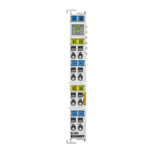 Beckhoff KL4404 Bus Terminal, 4-channel analog output, voltage, 0…10 V, 12 bit, single-ended Turkiye