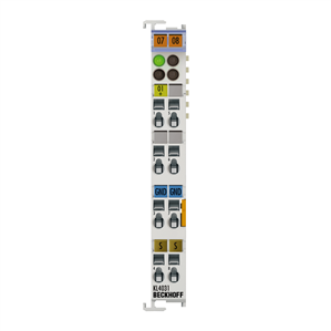 Beckhoff KL4031 Bus Terminal, 1-channel analog output, voltage, ±10 V, 12 bit, differential Turkiye