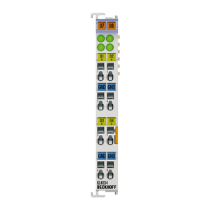 Beckhoff KL4034 Bus Terminal, 4-channel analog output, voltage, ±10 V, 12 bit, differential Turkiye
