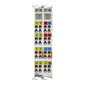 Beckhoff KL5101 Bus Terminal, 1-channel encoder interface, incremental, 5 V DC (DIFF RS422, TTL), 1 MHz Turkiye