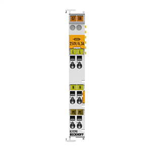 Beckhoff KL9290 Potential supply terminal, any voltage up to 230 V AC, with fuse