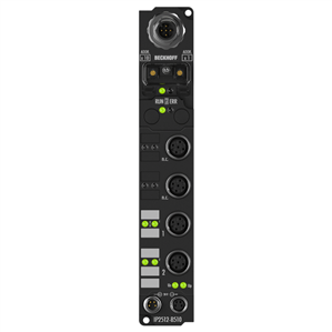 Beckhoff IP2512-B510 Fieldbus Box, 2-channel PWM output, CANopen, 24 V DC, 25 A, M12 Turkiye