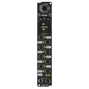 Beckhoff IL2301-B510 Coupler Box, 4-channel digital input + 4-channel digital output, CANopen, 24 V DC, 3 ms, 05 A, M8 Turkiye
