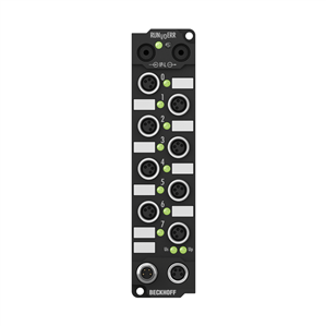 Beckhoff IE2401 Extension Box, 8-channel digital input + 8-channel digital output, 24 V DC, 3 ms, 05 A, M8 Turkiye