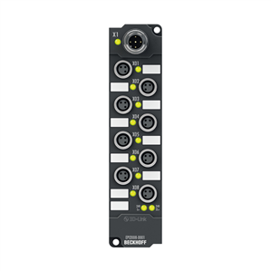 Beckhoff EPI2008-0001 IO-Link box, 8-channel digital output, 24 V DC, 05 A, M8