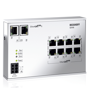 Beckhoff CU1418 Infrastructure, 8-port branch controller, EtherCAT G, 24 V DC, RJ45 Turkiye